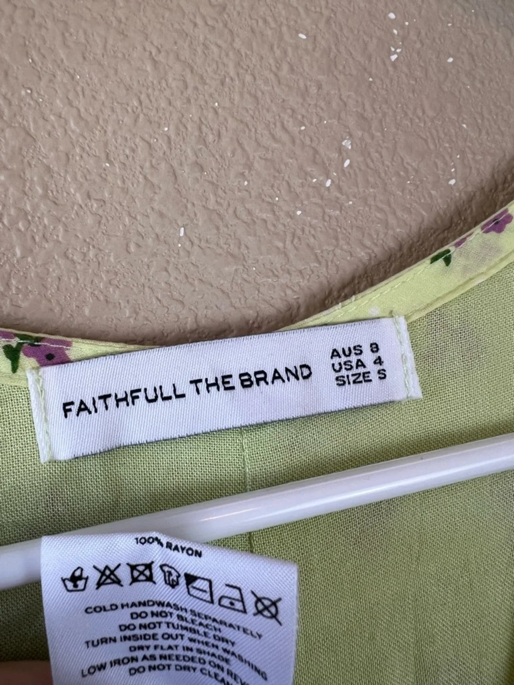 Faithfull the Brand yellow floral
